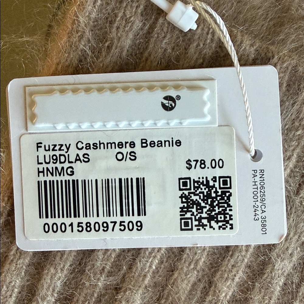 🆕 LULULEMON Fuzzy Cashmere Beanie Heathered Nutmeg NWT - Picture 14 of 15